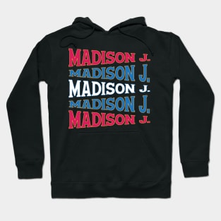 NATIONAL TEXT ART JAMES MADISON Hoodie